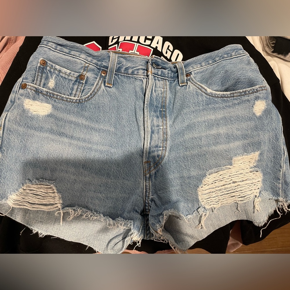 501 Levi Jean Shorts